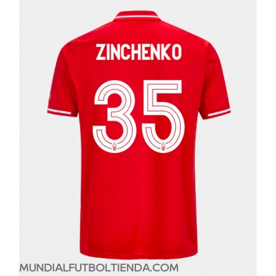 Camiseta Nottingham Forest Oleksandr Zinchenko #35 Primera Equipación Replica 2025-26 mangas cortas Camiseta Nottingham Forest Oleksandr Zinchenko #35 Primera Equipación Replica 2025-26 mangas cortas